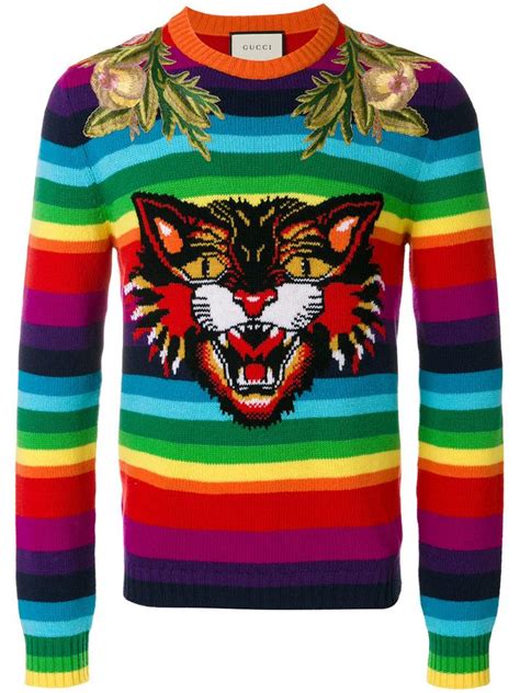 gucci cat sweater for cats|Gucci angry cat sweater.